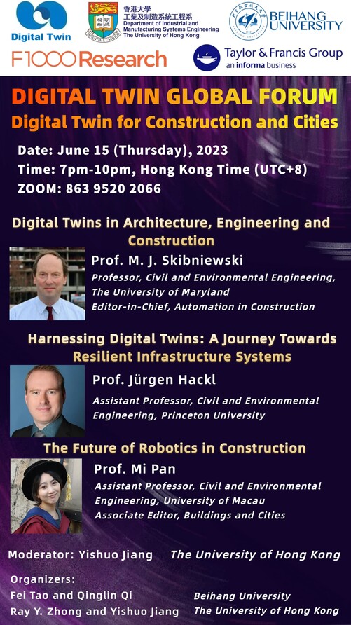 Digital Twin Global Forum - Digital Twin for Construction and Cities
